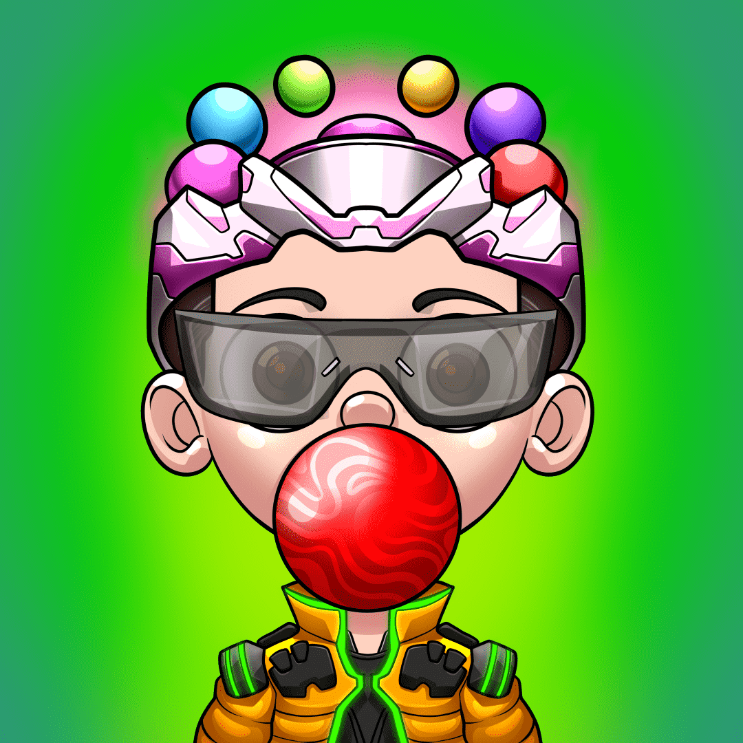 Futuristic Bubblegum Kid #15